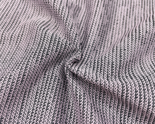 NC-1928 Taiwan made two tone stripes soft cottony feel polyester knit fabric