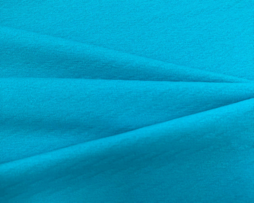 NC-2039 Taiwan cottony feel melange stripes polyester mechanical stretch knit fabric