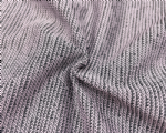 NC-1928 Taiwan made two tone stripes soft cottony feel polyester knit fabric